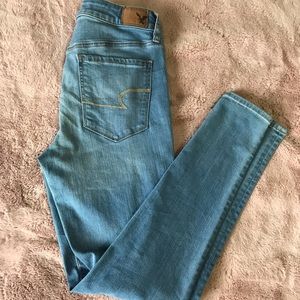 AE high rise jeggings